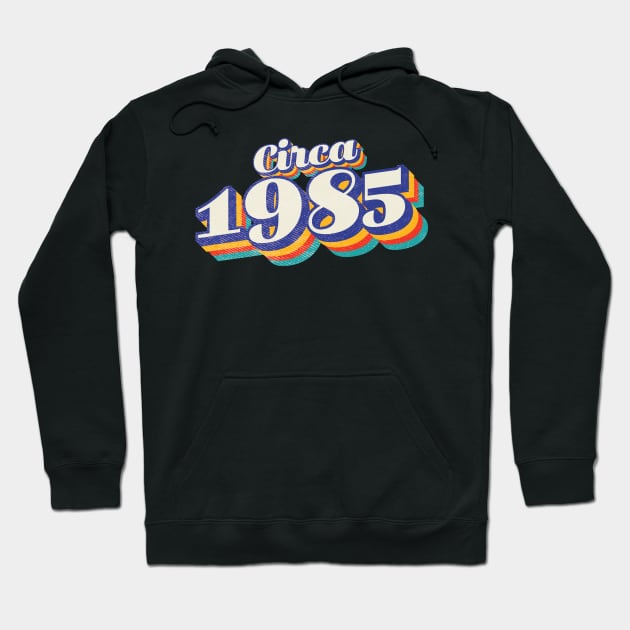 1985 Birthday Hoodie by Vin Zzep